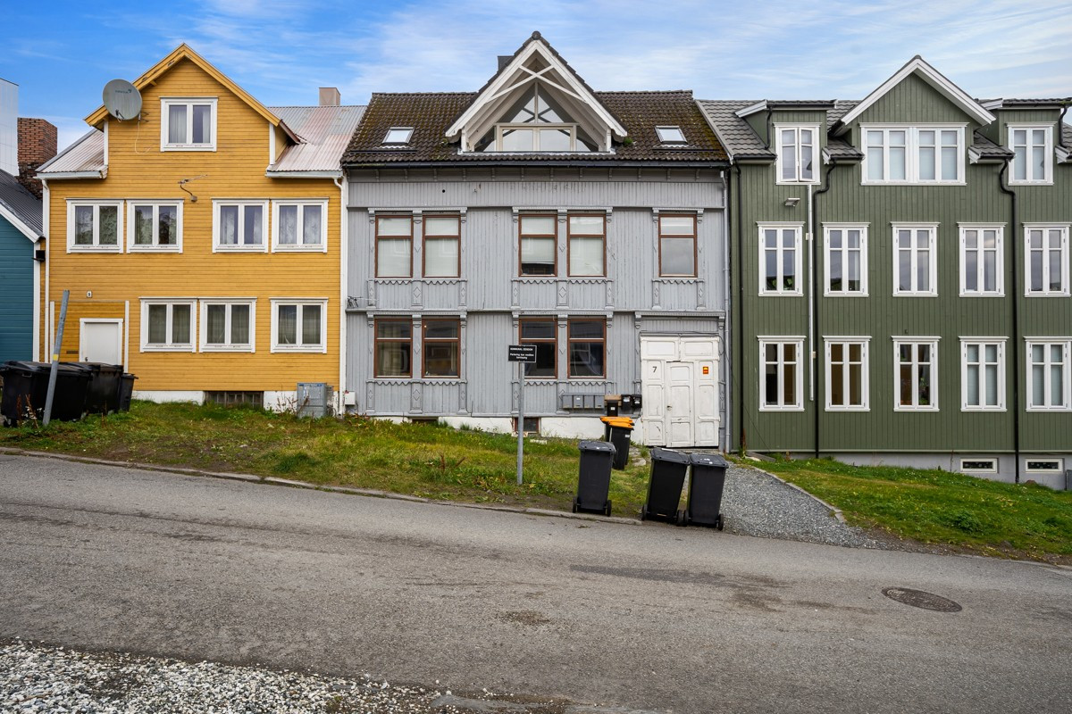Leiligheten ligger i 1.etg