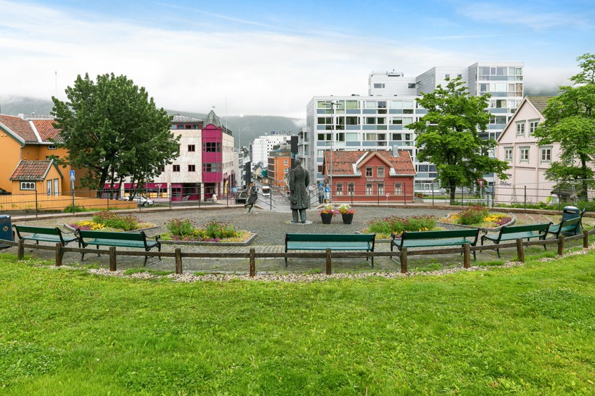 Kongeparken ligger kun et steinkast unna!
