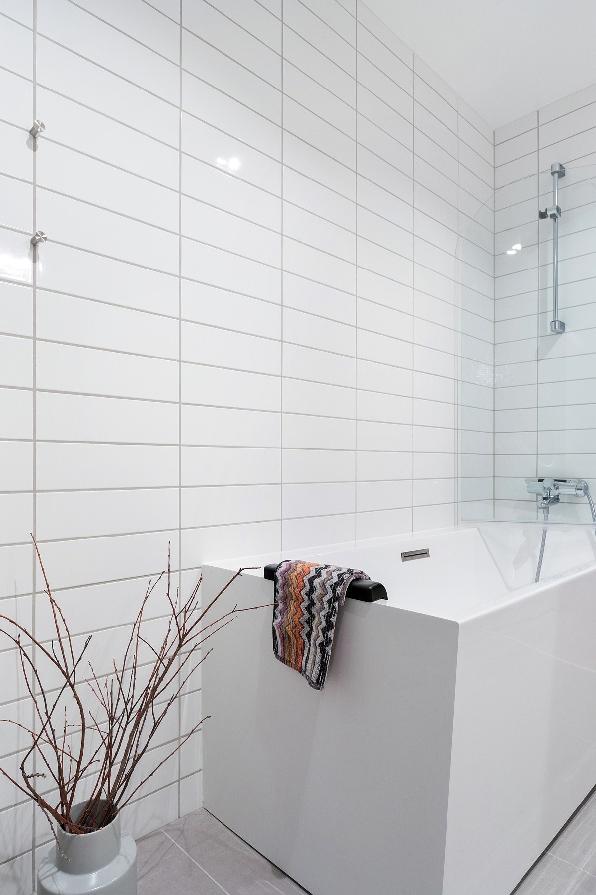 Her er det bla badekar. Galleribilde