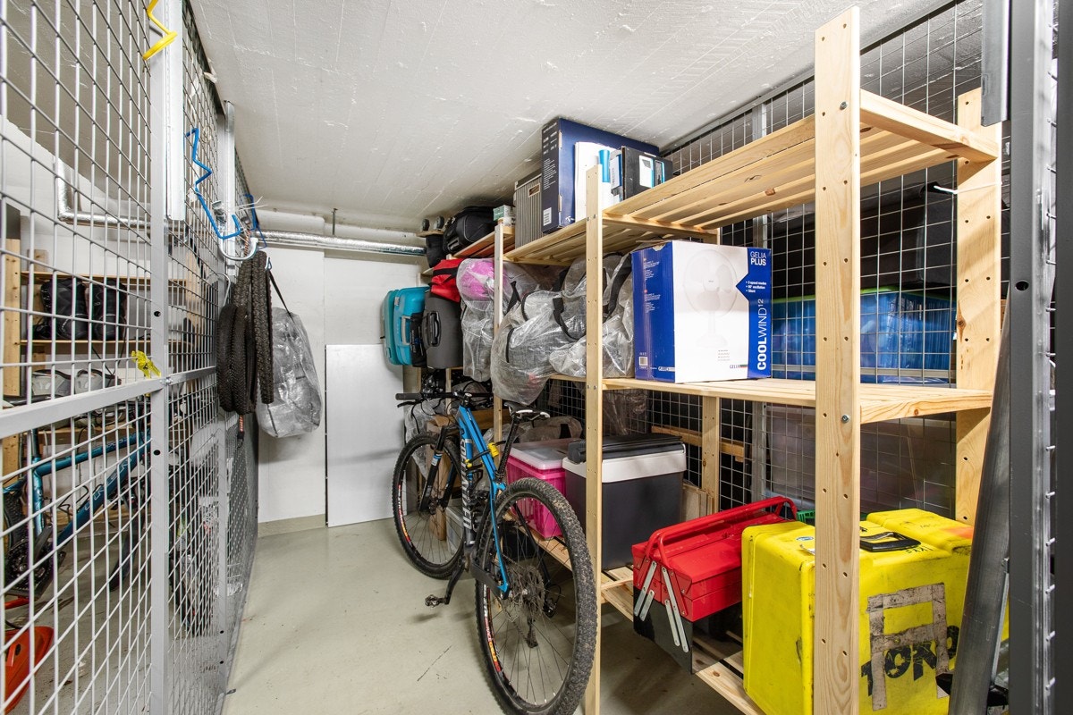 Kjellerboden er romslig med god plass til lagring. Galleribilde