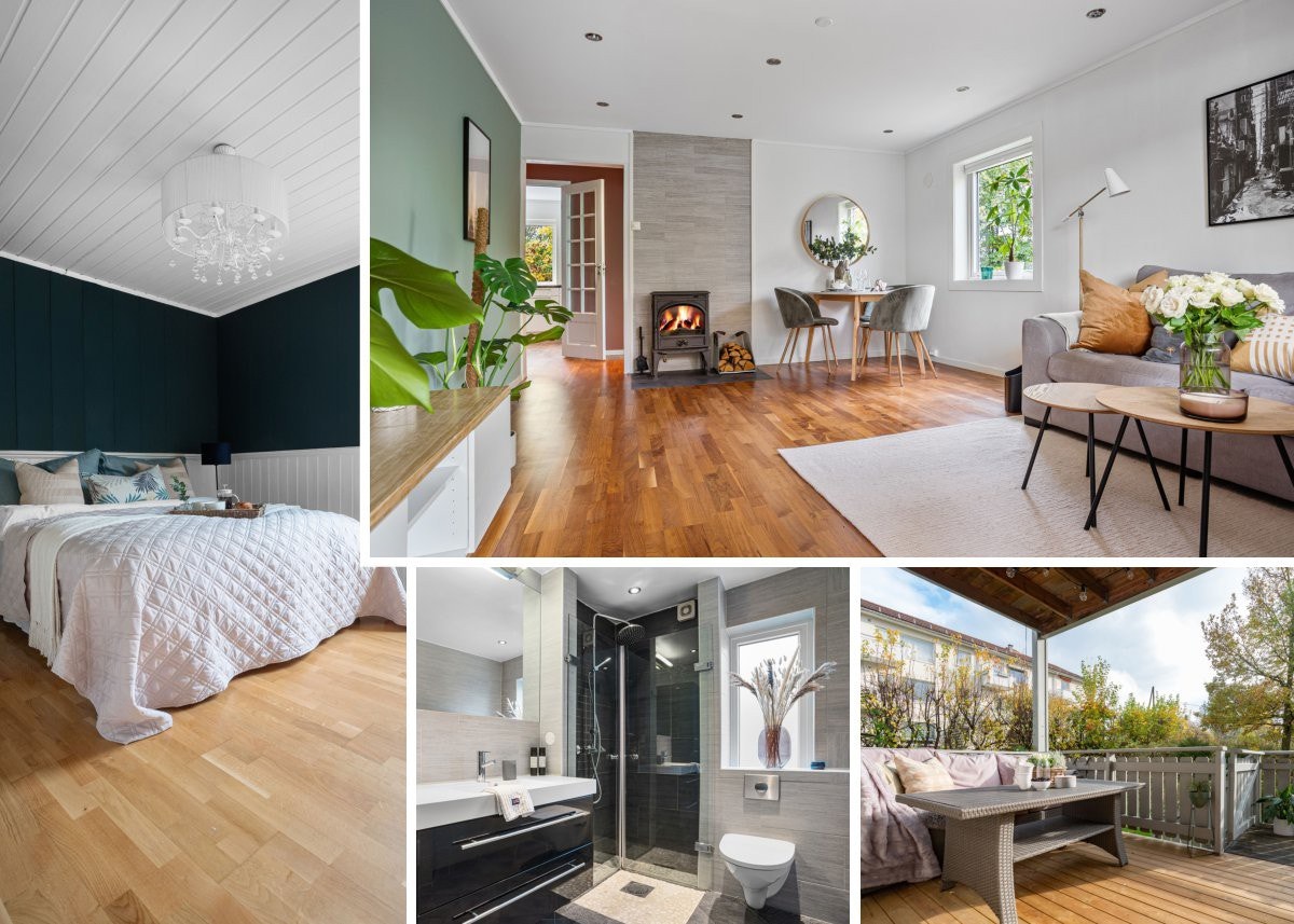 Jeanette Risberget har den glede av å presentere Heggesnaret 5! Galleribilde