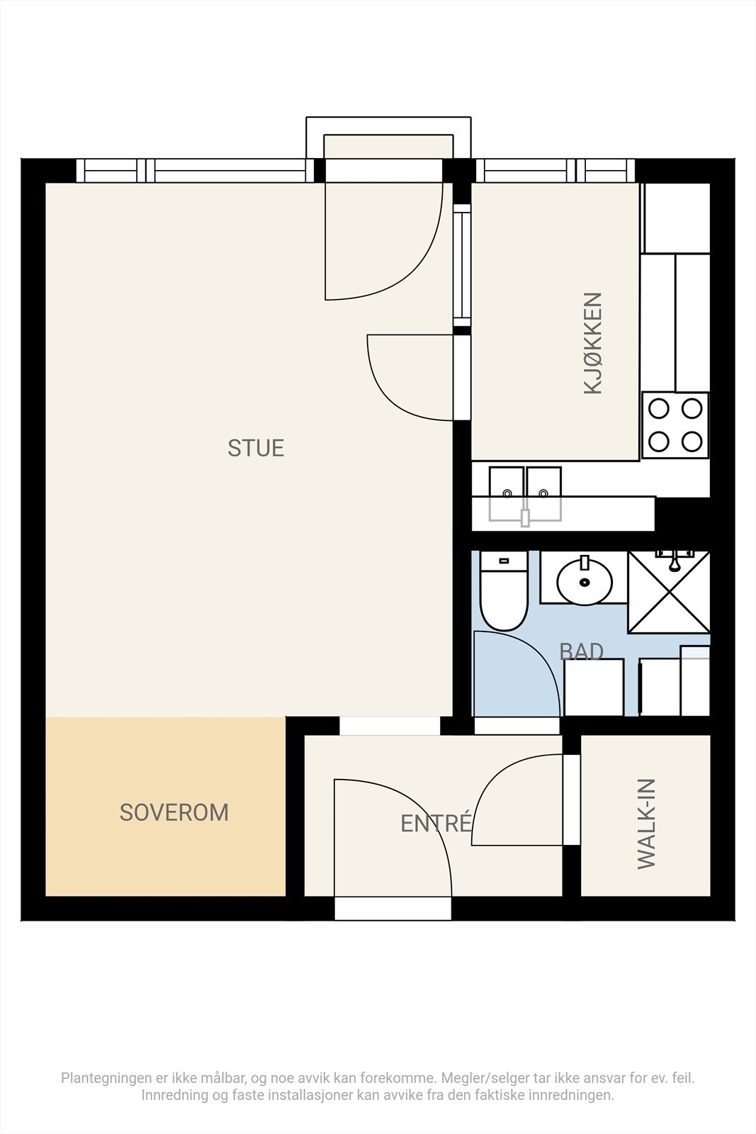 Plantegning. Galleribilde