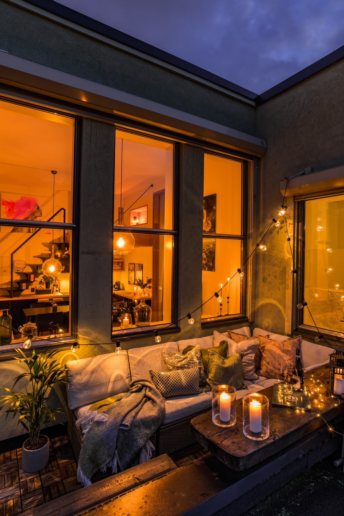 Her kan man invitere venner og familie til å nyte fine sommerdager og -kvelder! Galleribilde