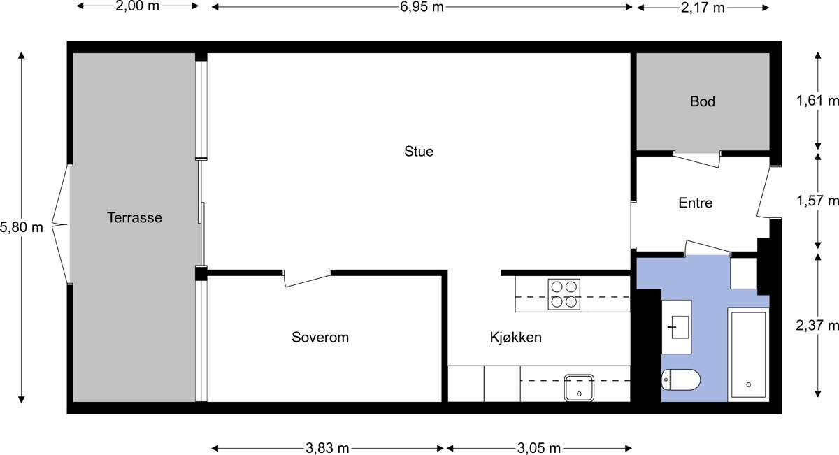 Hovseterveien 38 B, 1.etg. Galleribilde