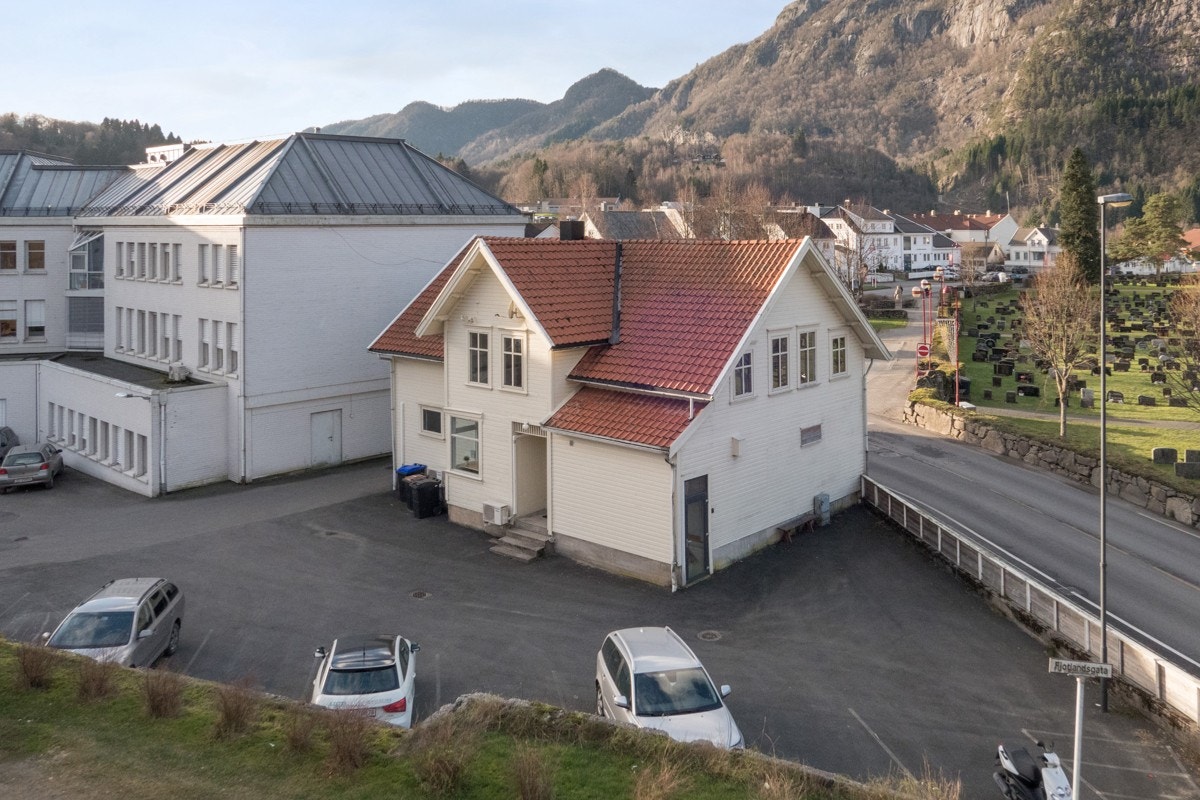 God parkering på baksiden Galleribilde