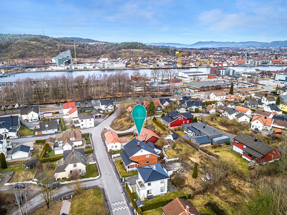 Etablert boligområde på Sundjordet. Galleribilde
