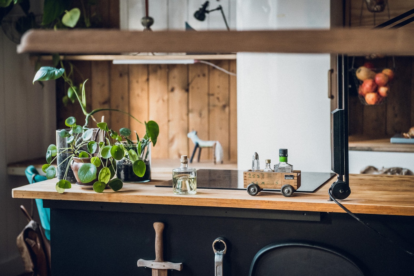 Herlig atmosfære i kjøkkensonen. Galleribilde