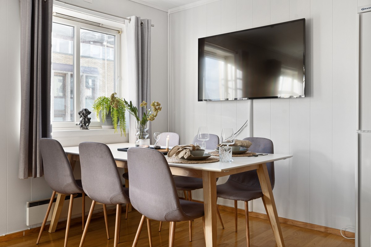 Et hyggelig sted å be inn venner og familie på en bedre middag