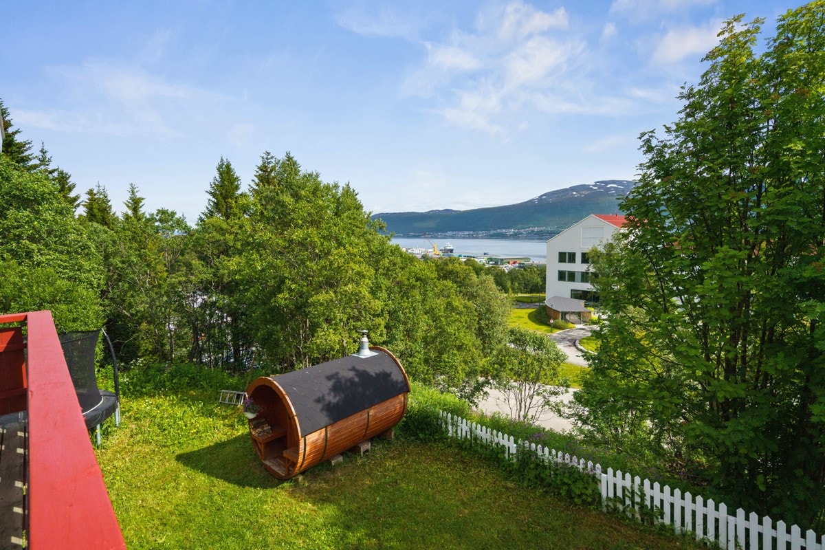Fine lekeområder utenfor huset Galleribilde