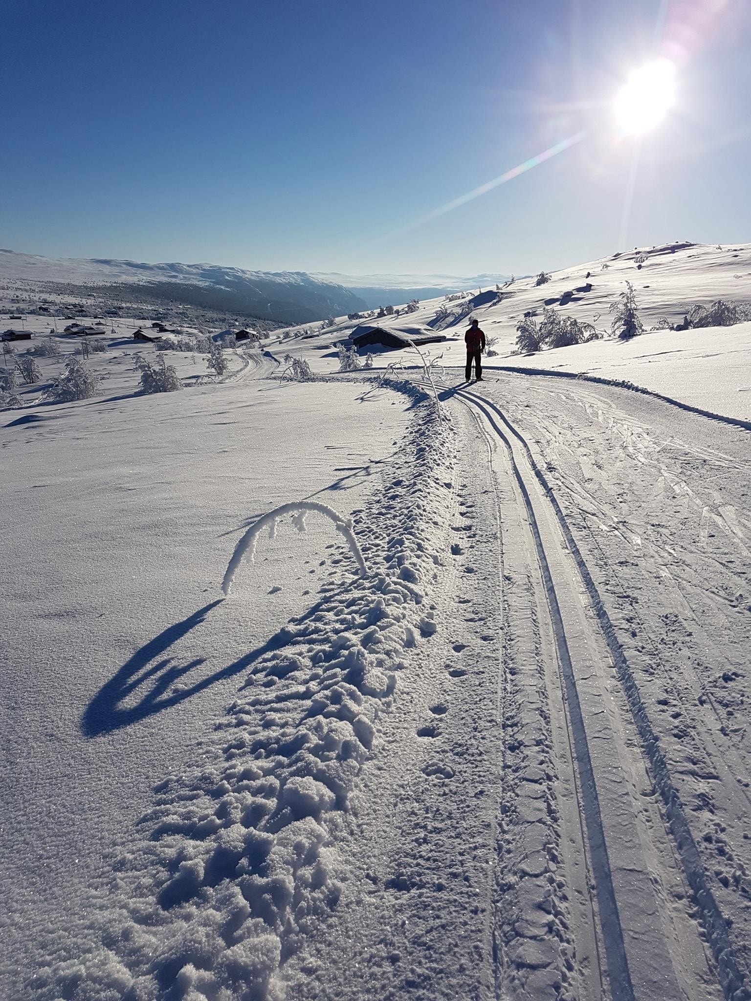 Uvdal er ett vinterparadis med over 500 km langrennsløyper både på vidda og nede i dalen. Galleribilde