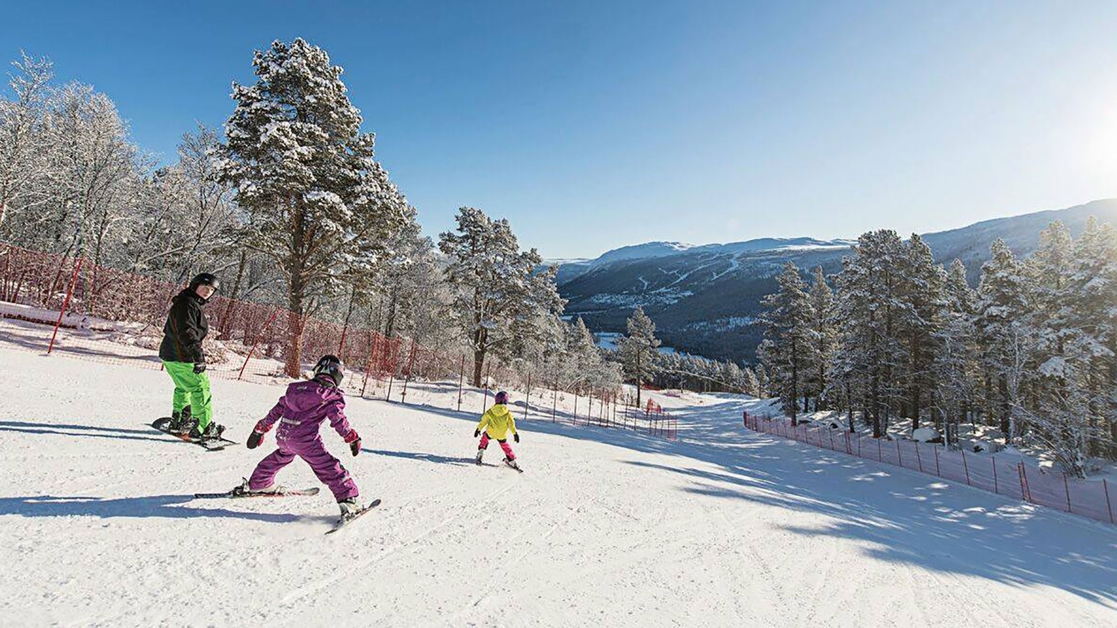 Skisenteret er godt tilpasset de fleste behov - fra nybegynnere til småbarnsfamilier til mer erfarne kjørere. Galleribilde