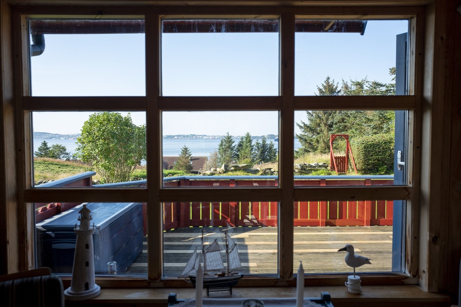 Utsikt fra stuen Galleribilde