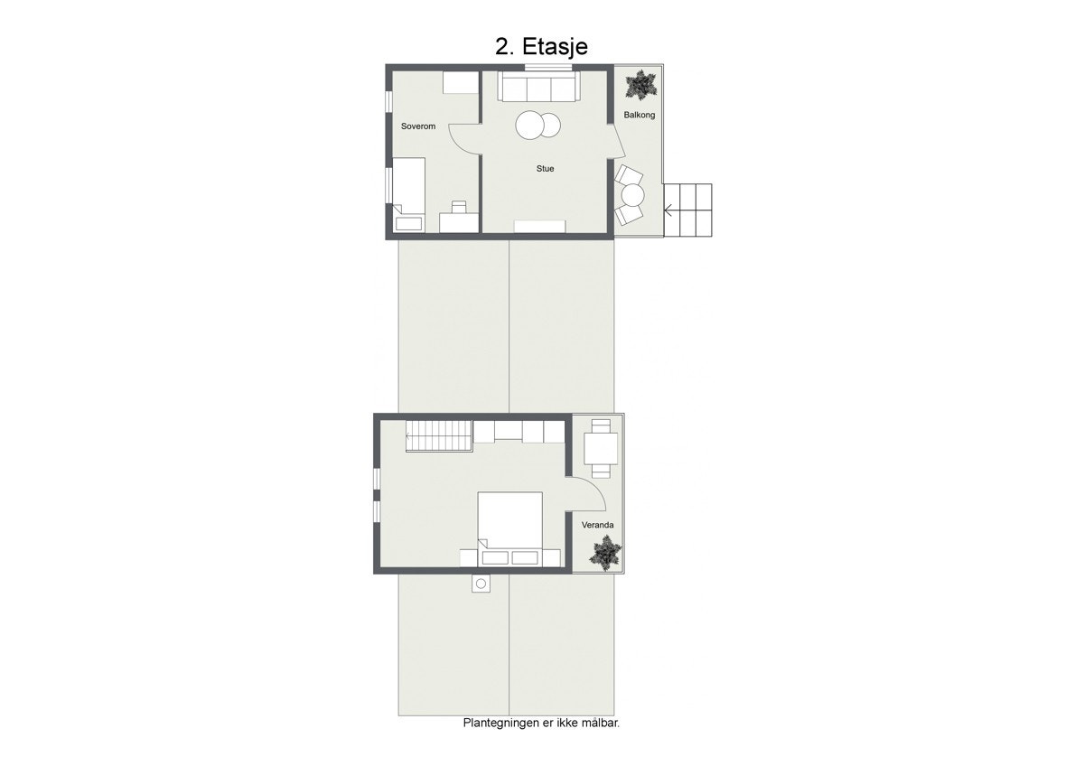 Veiledende planskisse Galleribilde