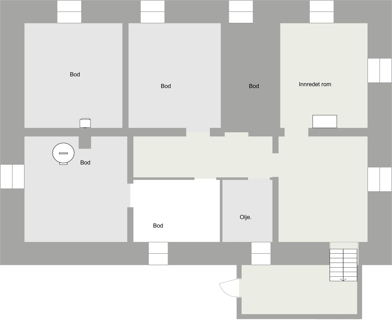 Plantegning Ullevålsveien 116 A - Kjeller Sveitservilla Galleribilde