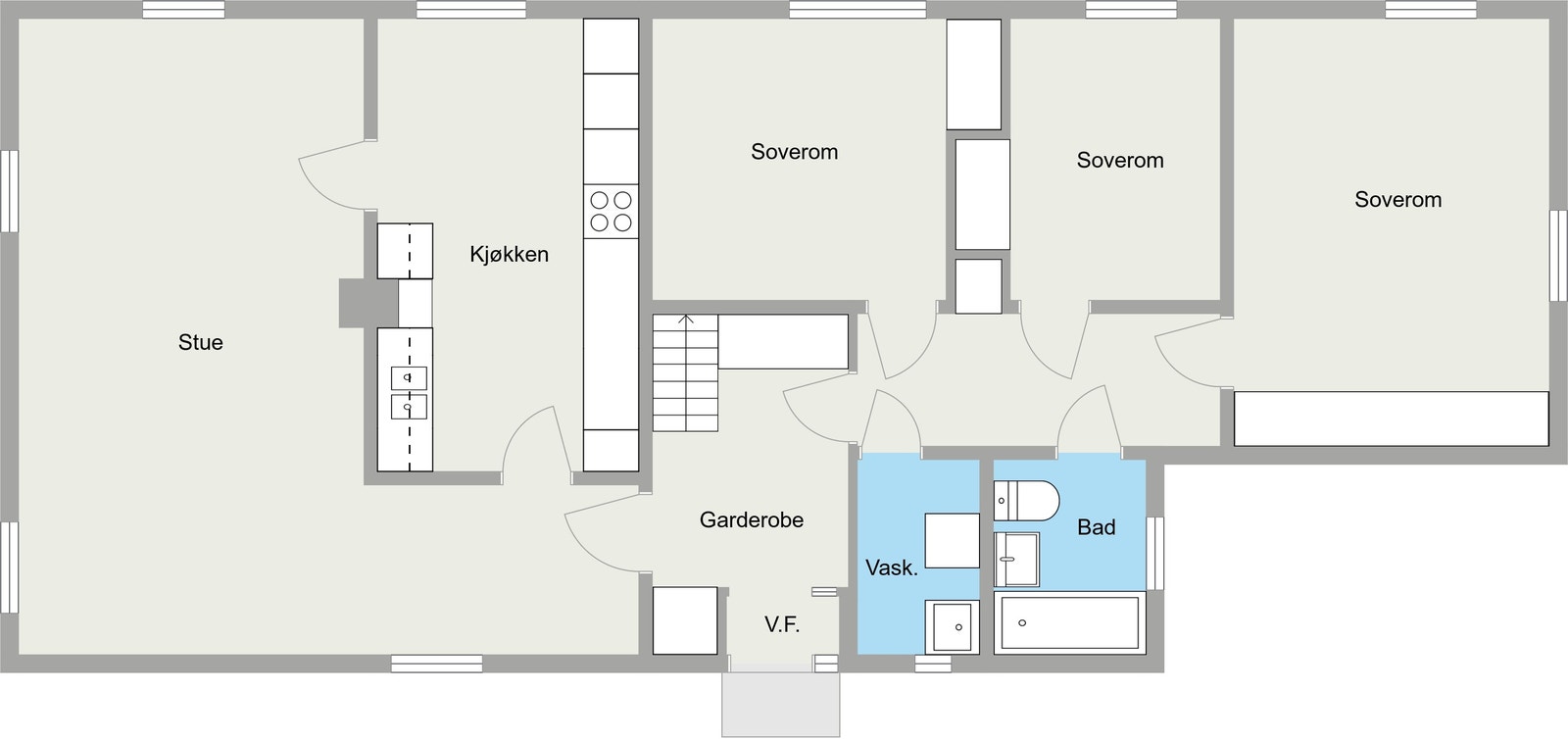 Ullevålsveien 116 B - 1. etasje enebolig Galleribilde