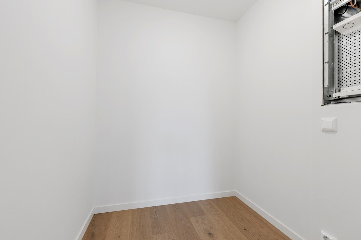 Leiligheten har en innvendig bod som gir ekstra god oppbevaringsplass. Galleribilde