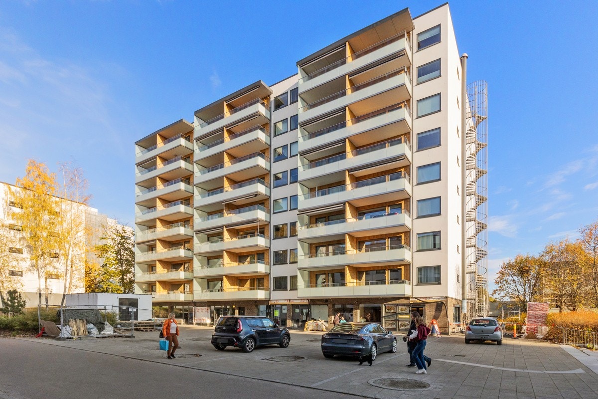 Fasade Hovseterveien 84. Galleribilde