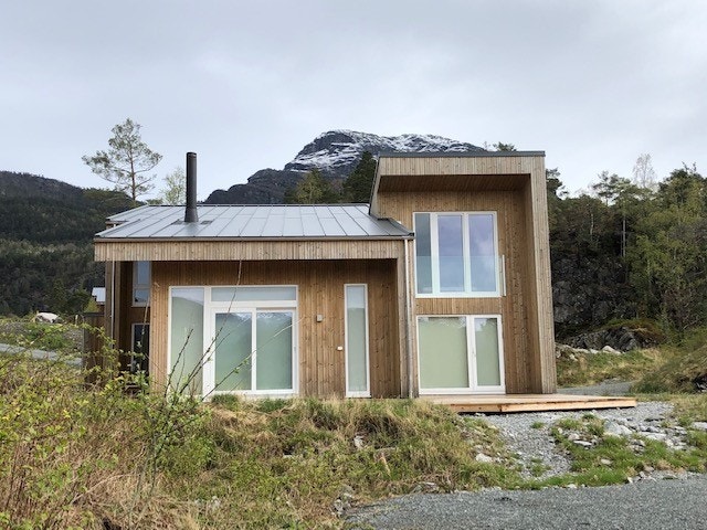 Fasade STAV 90 - bygd hytte Galleribilde
