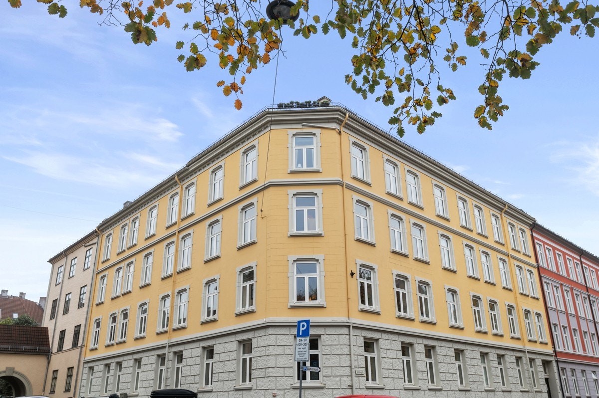 Attraktiv og sentral beliggenhet midt på populære Torshov. Her bor du med gangavstand til alt av fasiliteter, grønne parker og et godt kollektivtilbud. Galleribilde