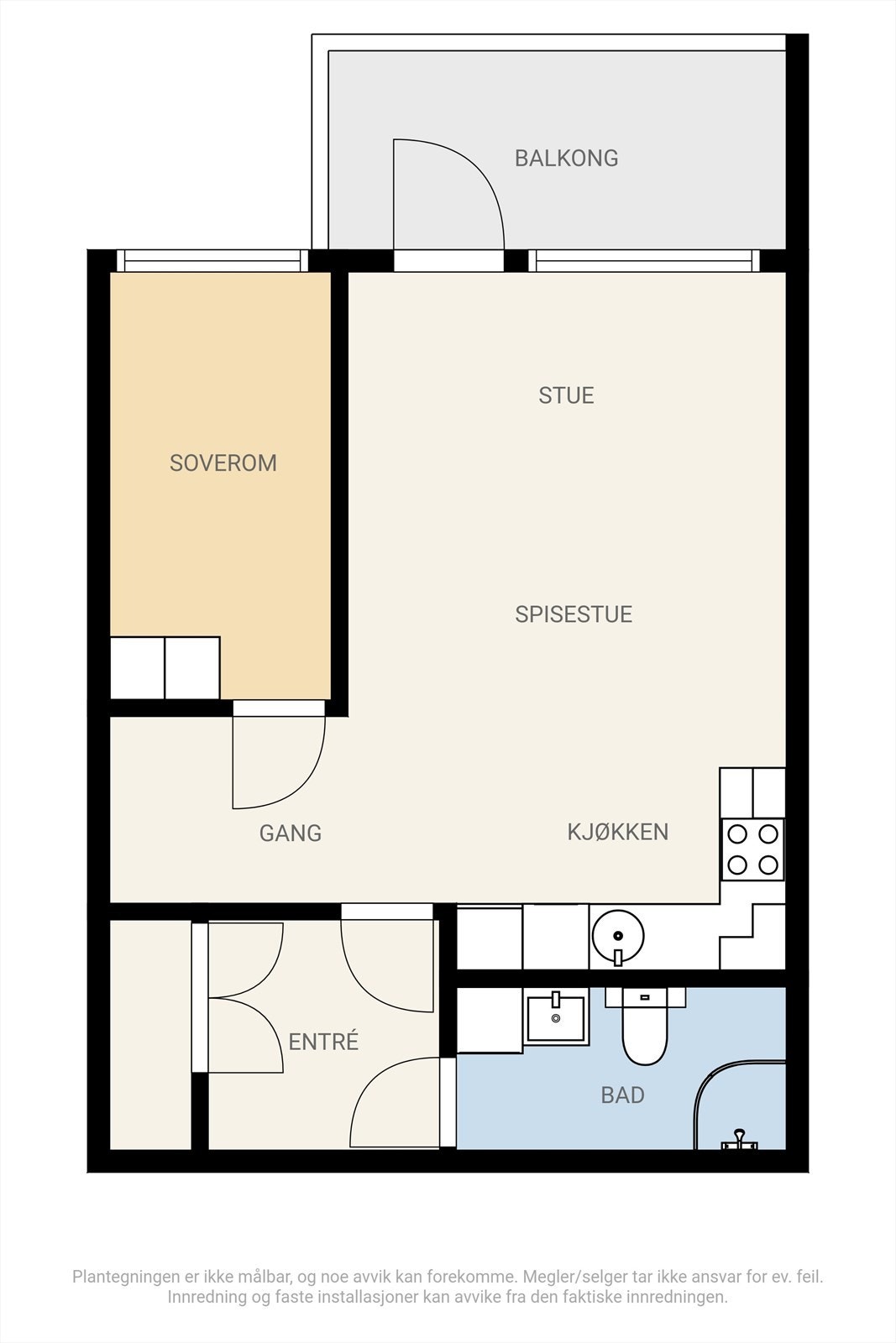 Plantegning. Galleribilde