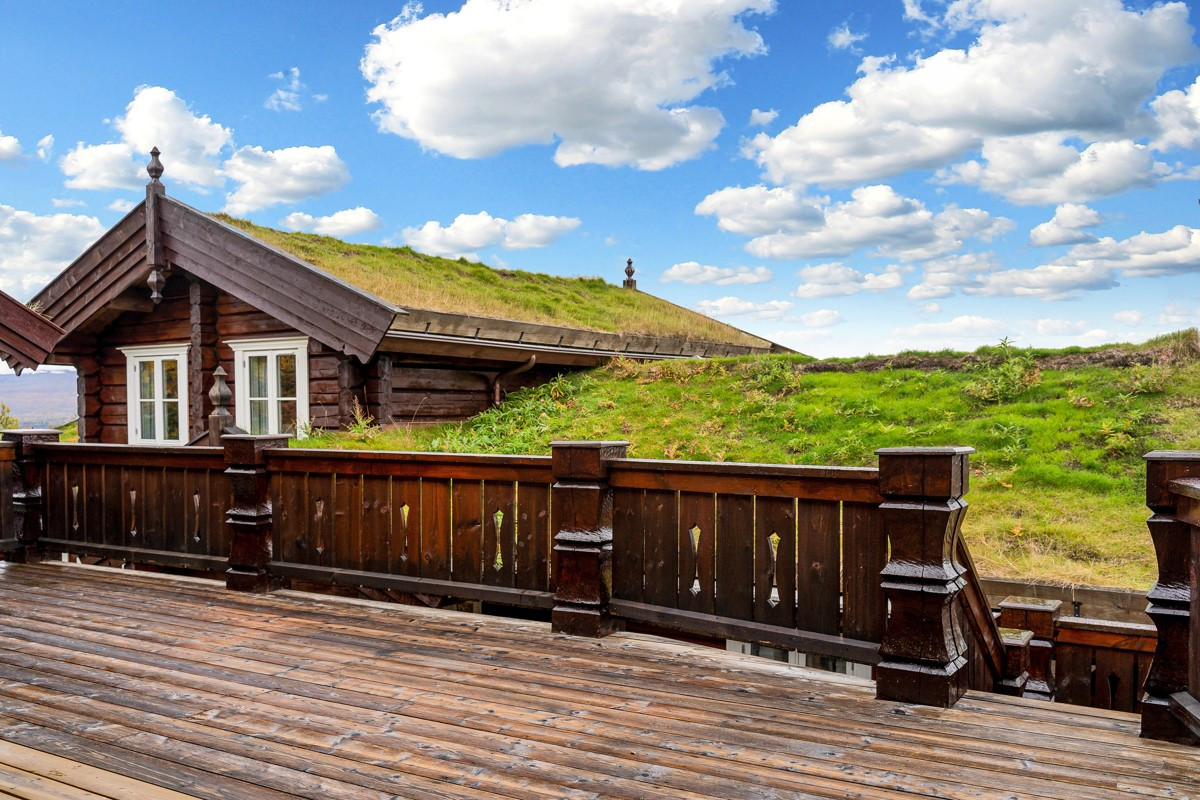 Terrasse tilknyttet anneks
