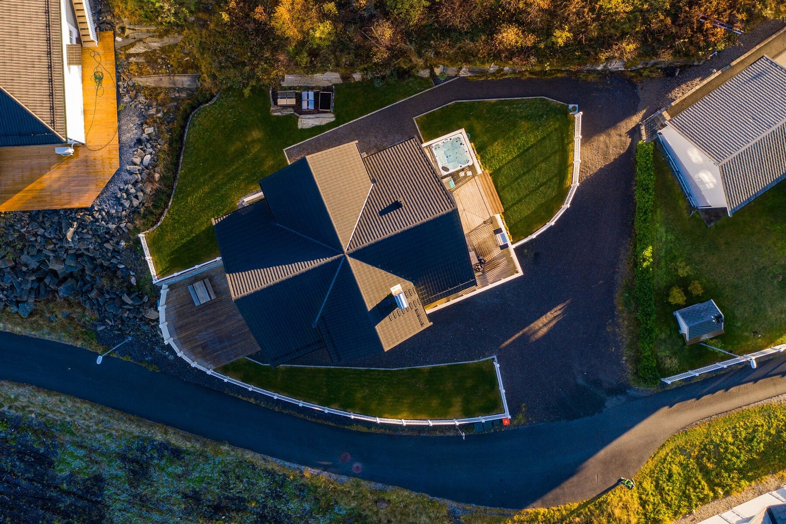 Pent opparbeidet eiendom Galleribilde