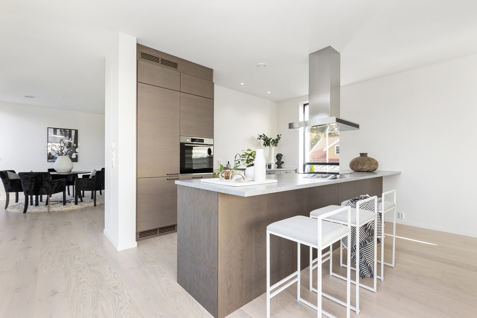 Stilrent og pent kjøkken Galleribilde