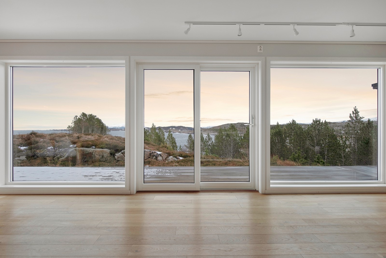 Utsikt fra stue Galleribilde