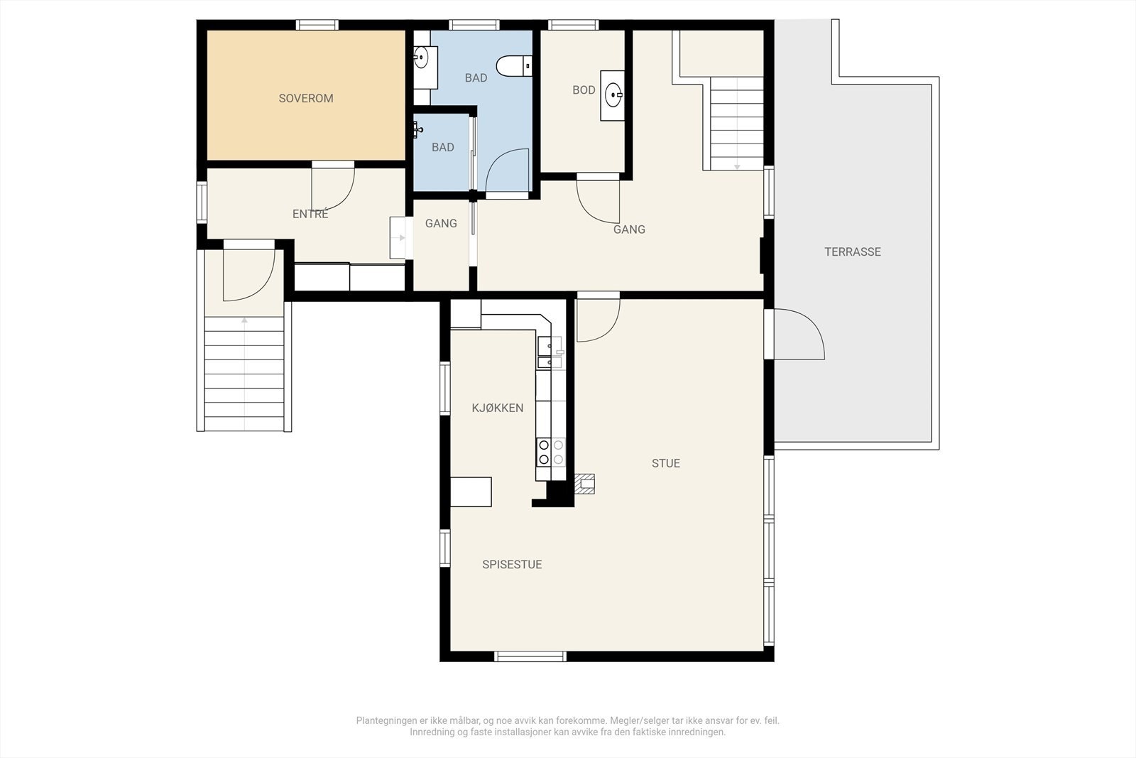 2dplan og 2 Galleribilde