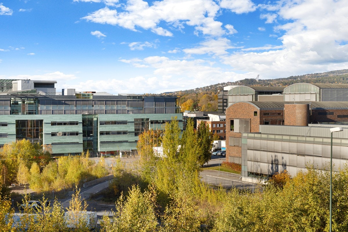 Utsikt fra balkong Galleribilde