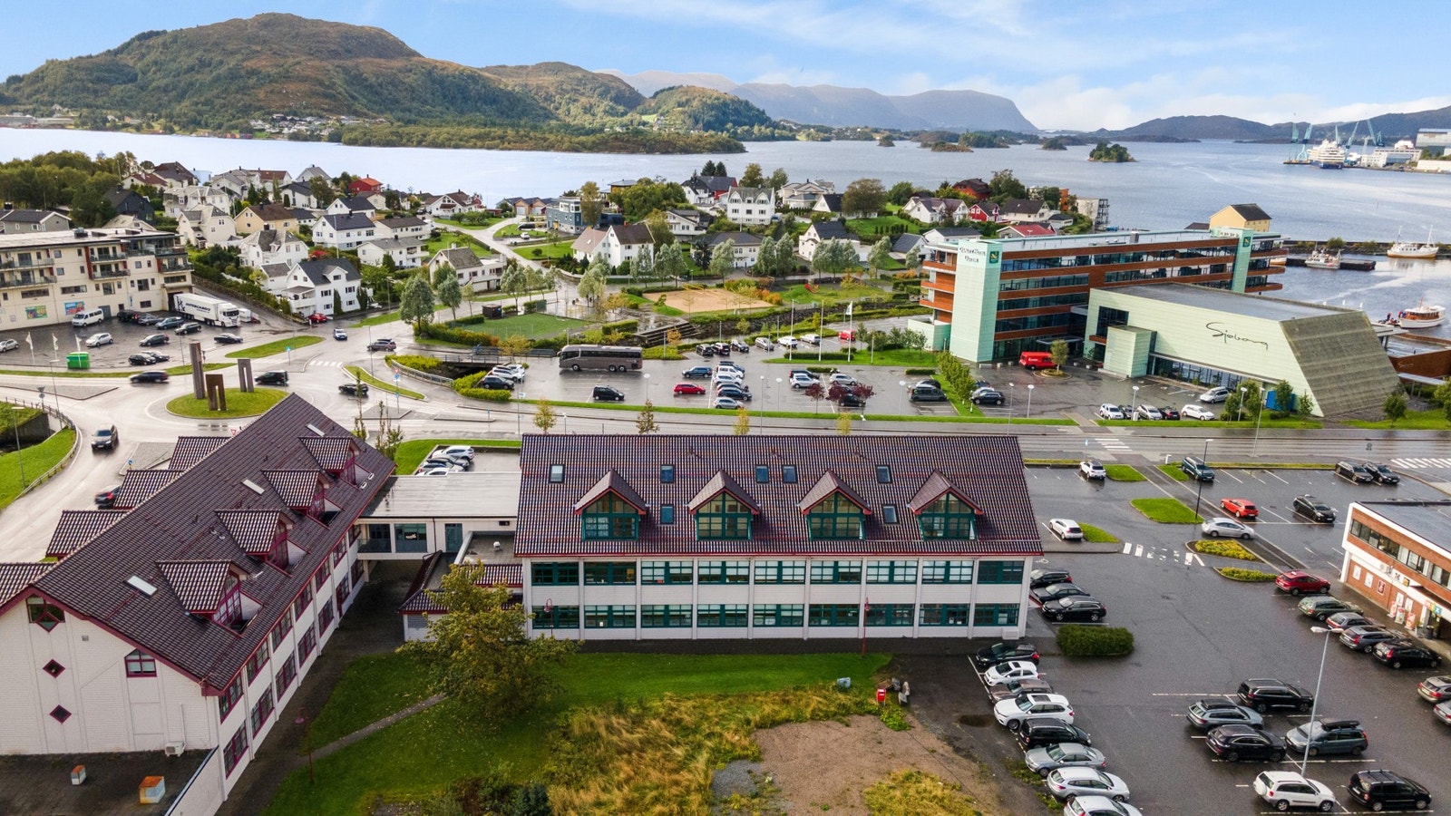 Dronefoto Galleribilde