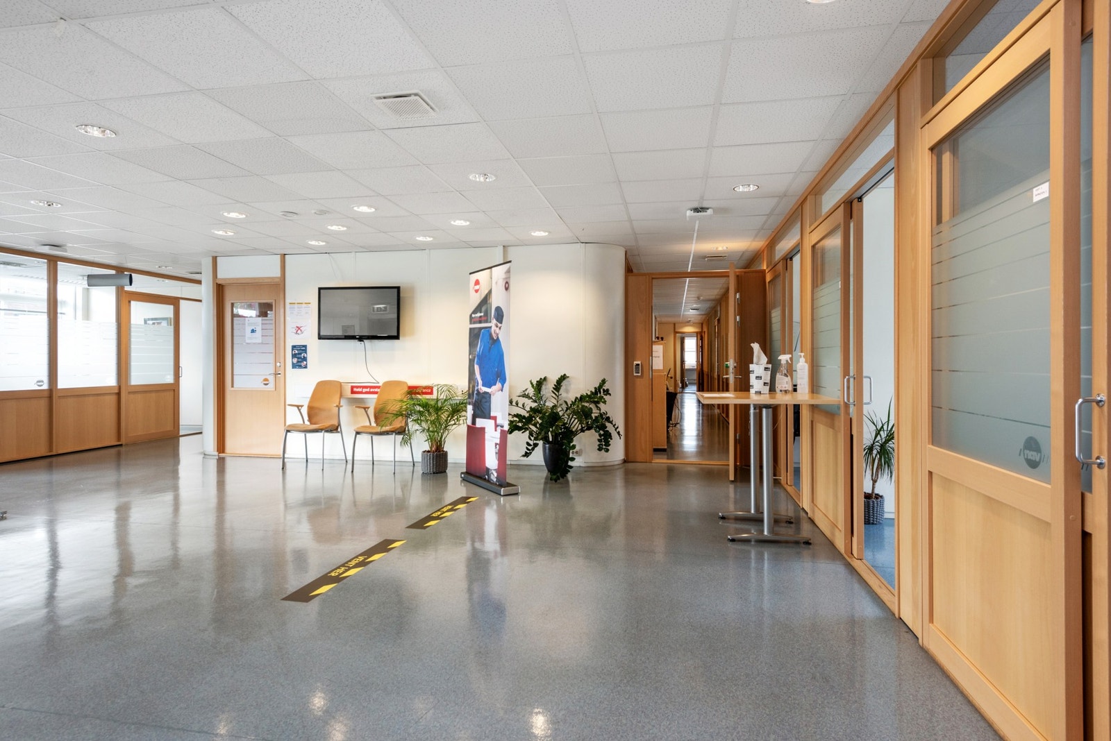 Resepsjonsområde 2. etg Galleribilde