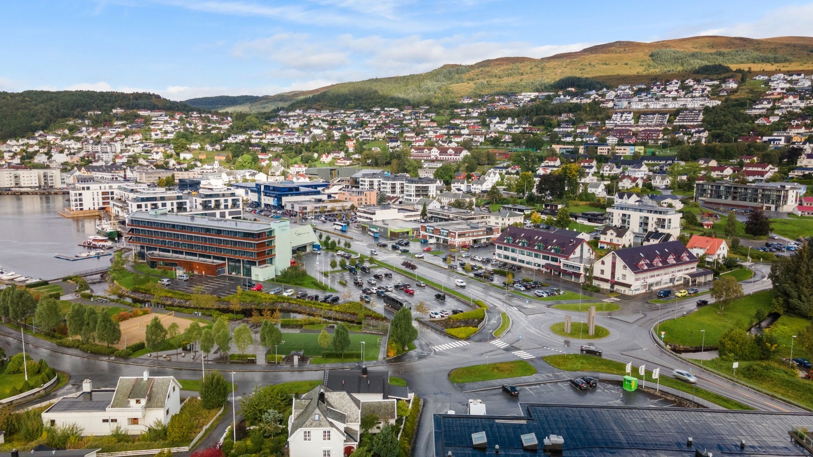 Dronefoto Galleribilde