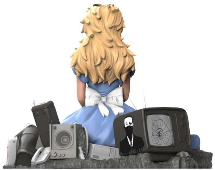 その他 Mighty Jaxx Alice in Wasteland Mighty Jaxx Alice In Wasteland Limited Art Toy Collectible