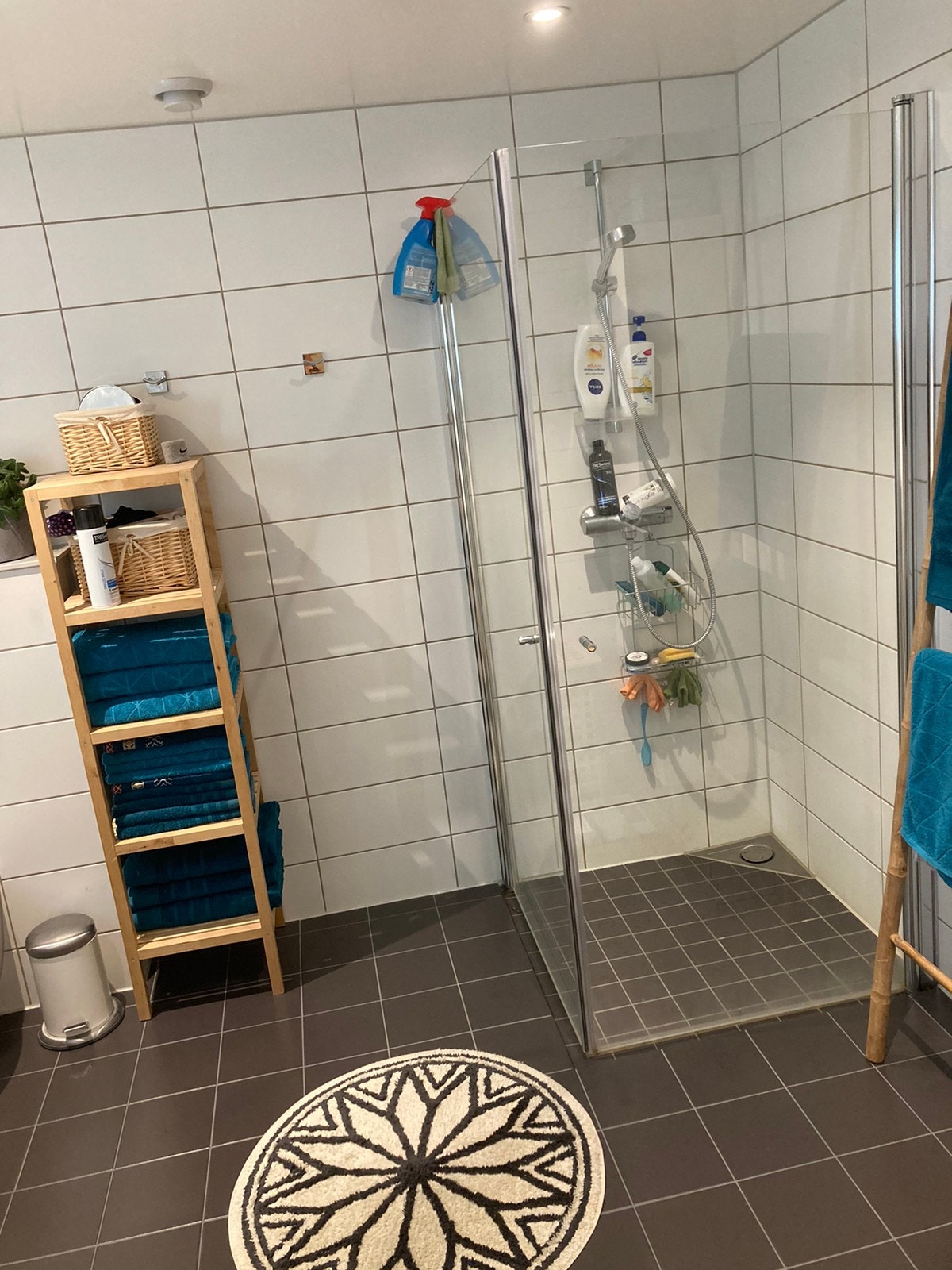 Dusj på badet. Galleribilde