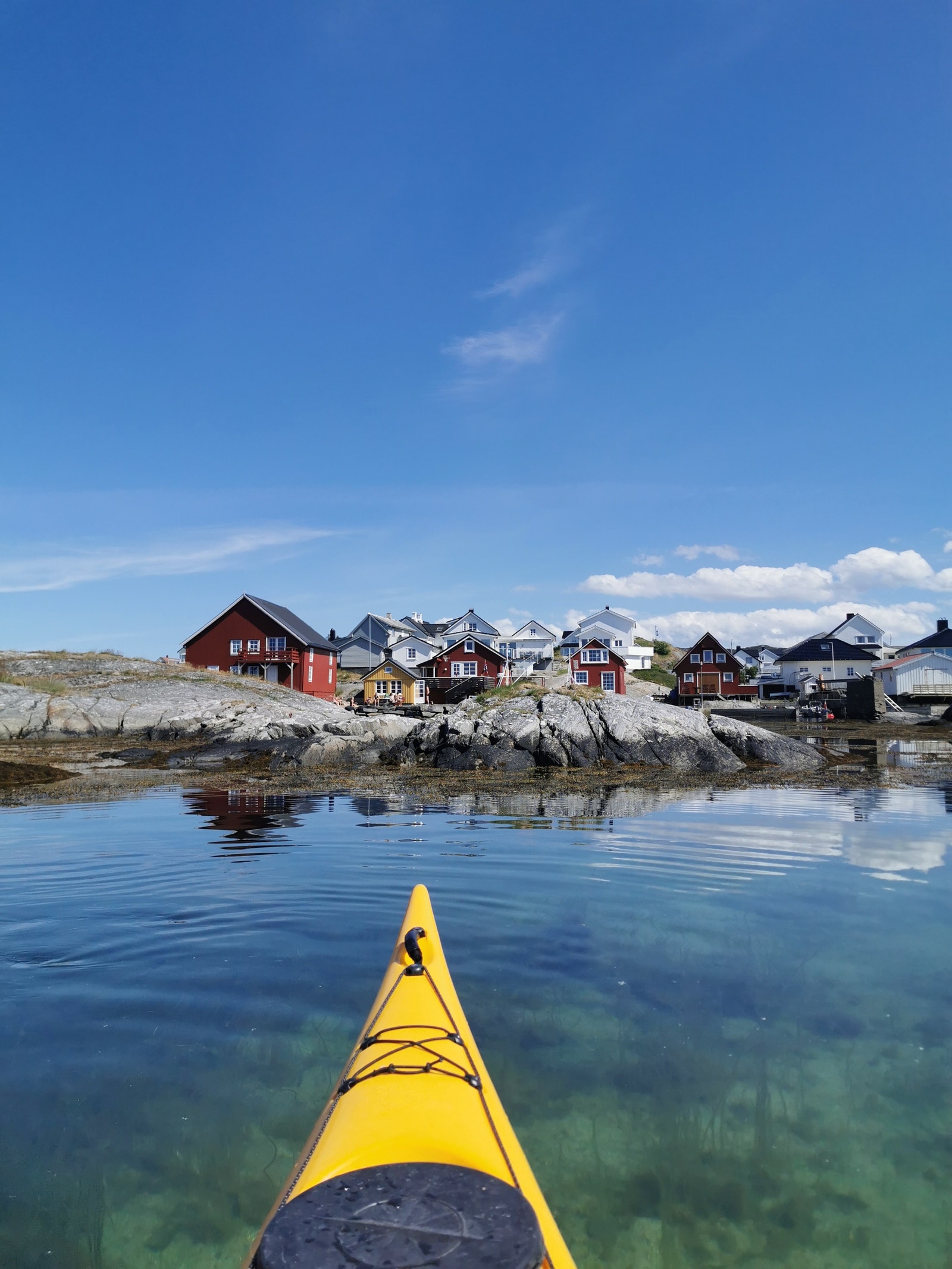 Kajakking i Bud. Galleribilde