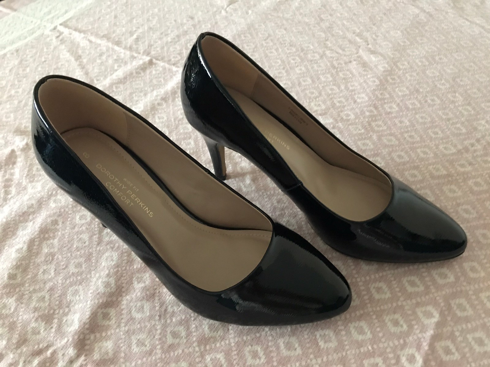 Wide fit sort sko fra Dorothy Perkins UK. Str. 41 (UK 8 Svarte Dorothy Perkins Sandaler | Sko til Dame | Sko og