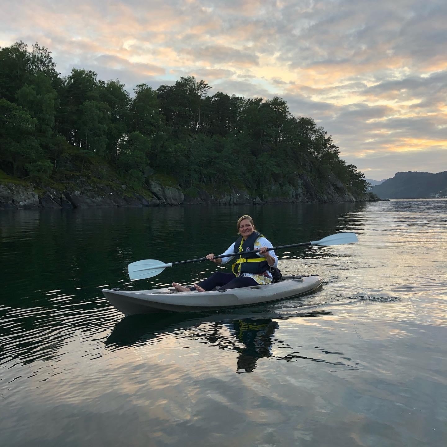 Kveldstur i kayak rundt Storøynå Galleribilde