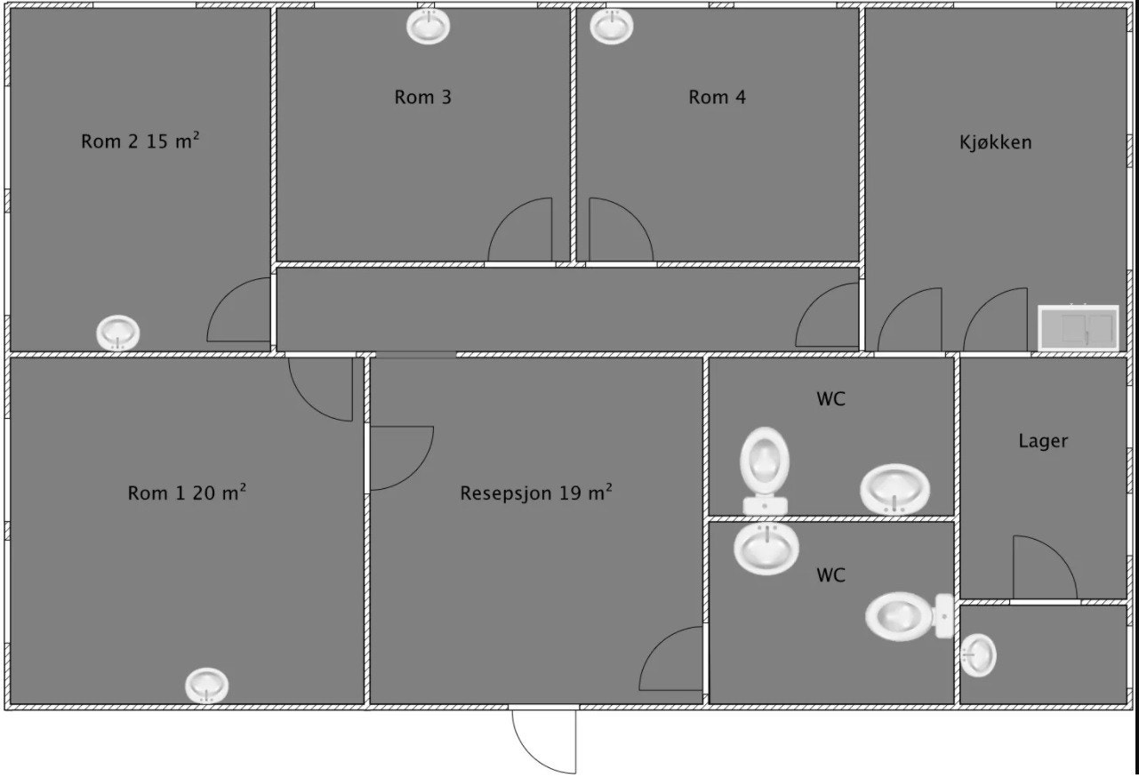 Planløsning Galleribilde