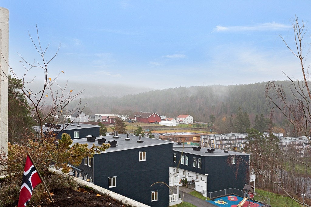 Utsikt fra veranda Galleribilde