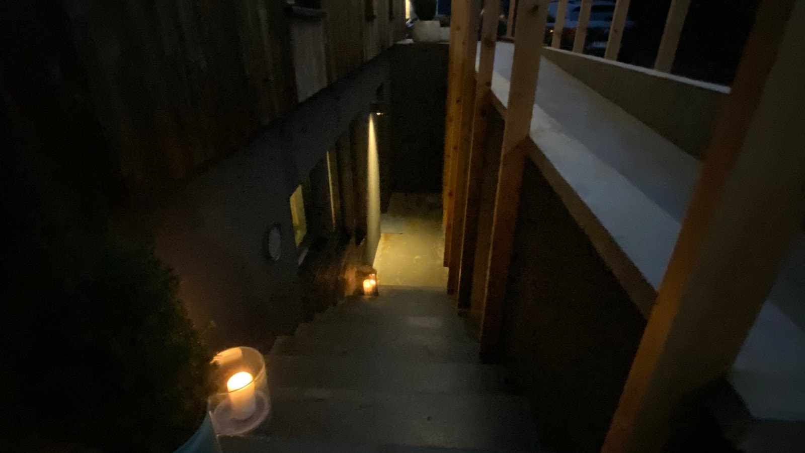 Trapp ned til leiligheten Galleribilde