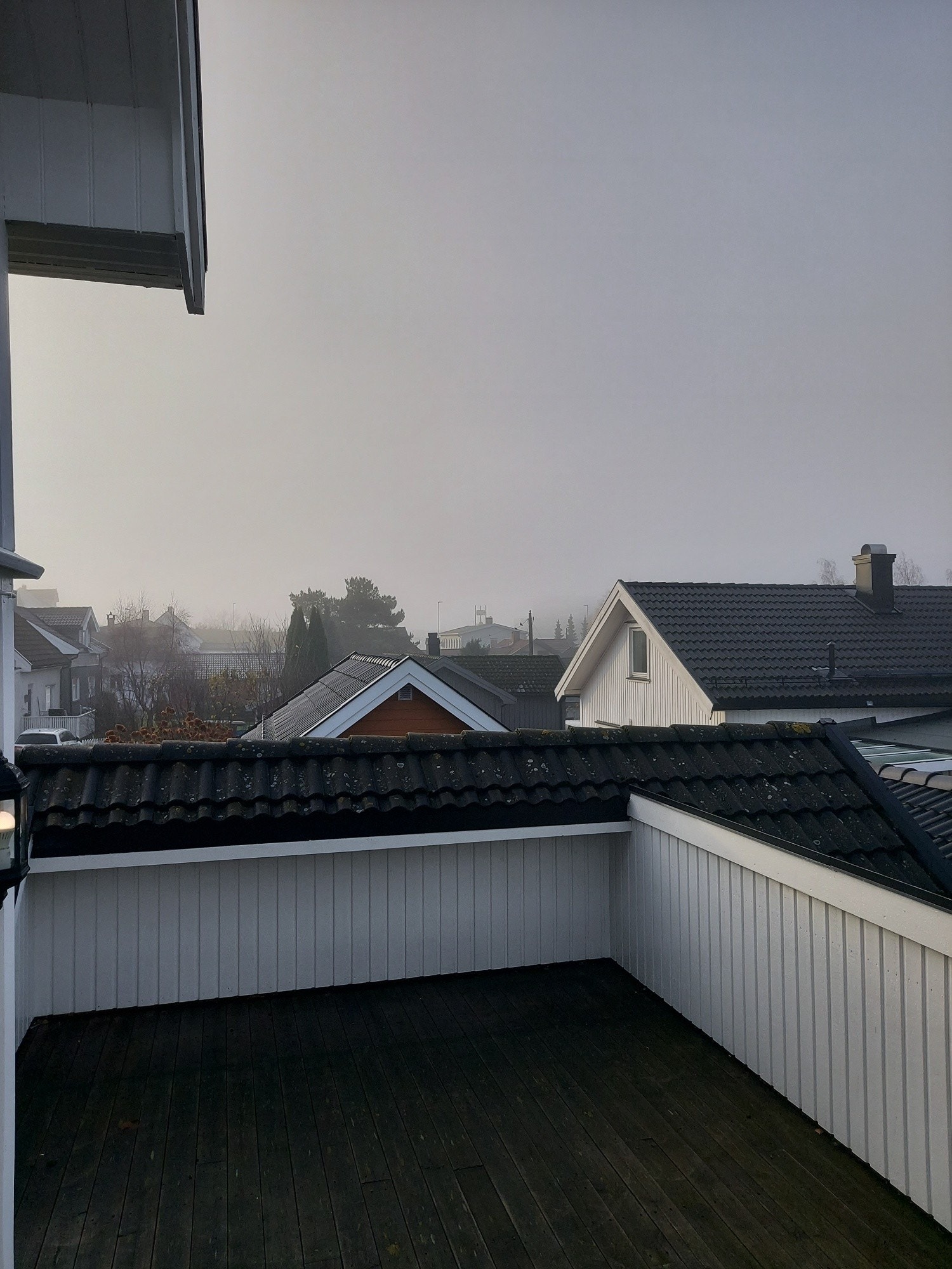 Utsikt fra terrasse Galleribilde