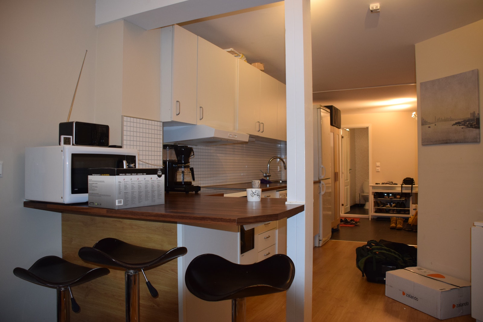 Kjøkken - gang - bad Galleribilde