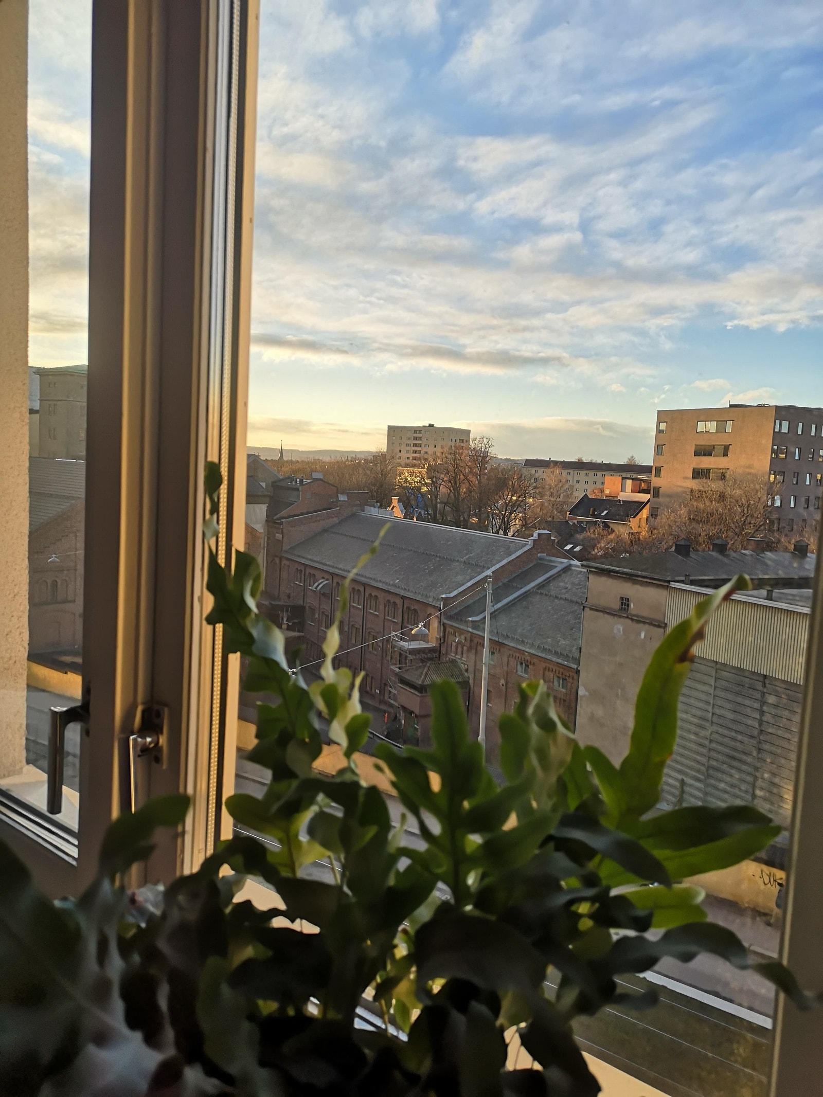 Utsikt soverom til utleige Galleribilde
