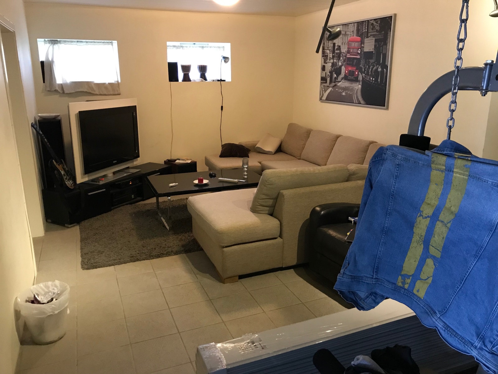 Delt stue med en annen hybel Galleribilde