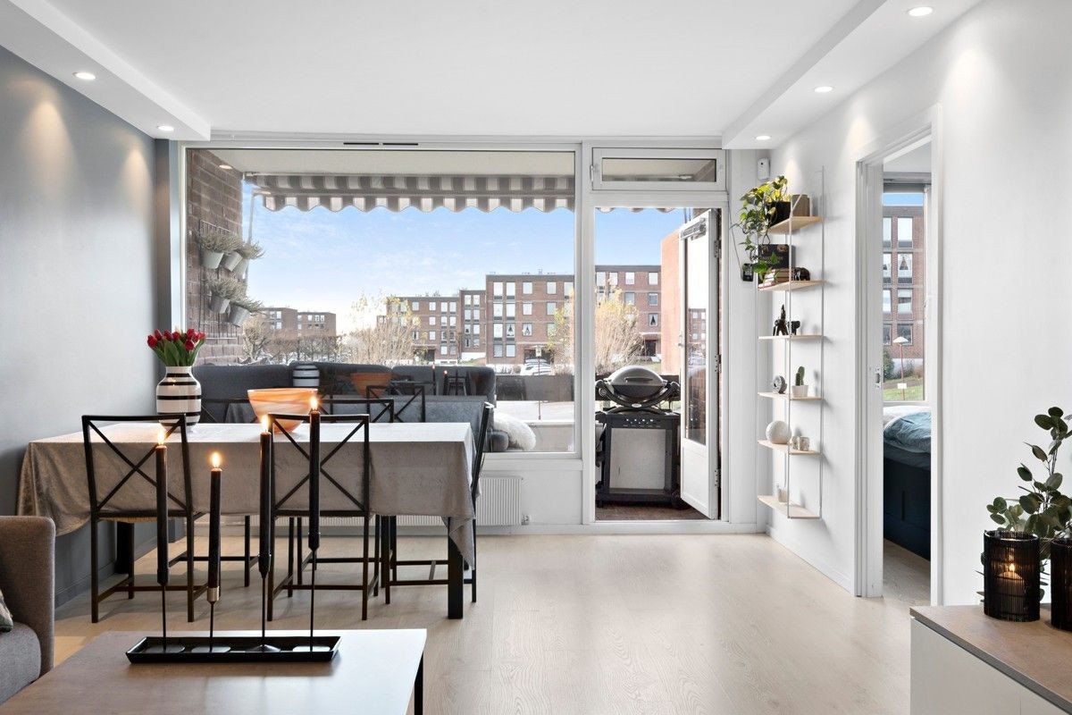 Spisestuen inviterer til hyggelige måltider Galleribilde