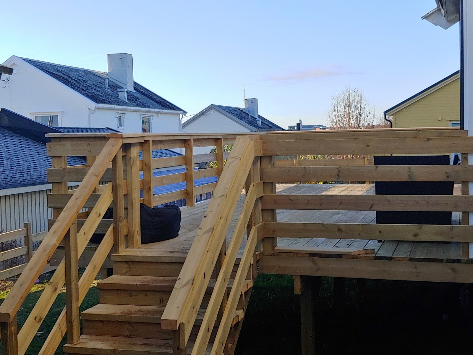 Veranda - inngang fra hagen Galleribilde