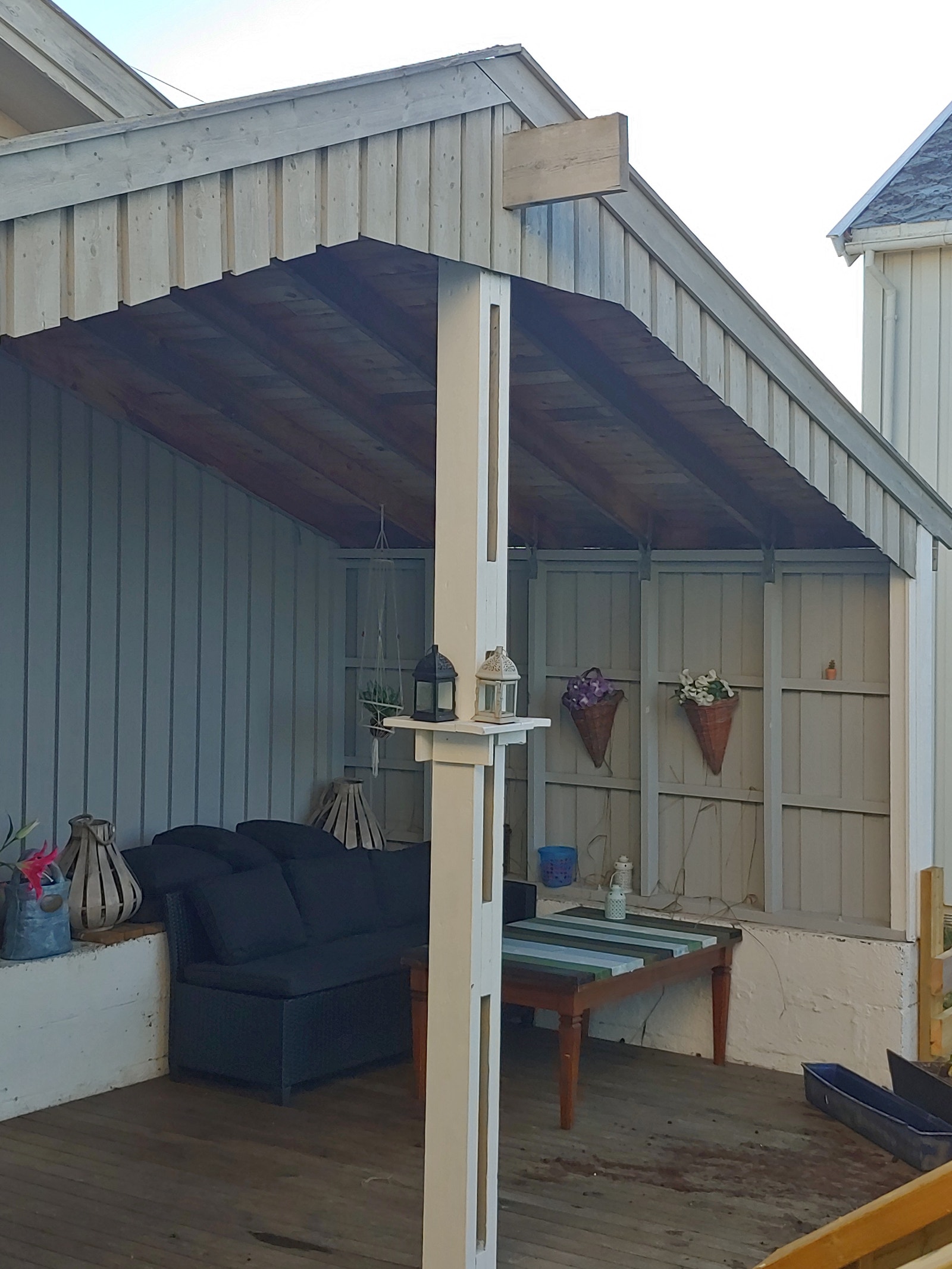 Utestue - grilling, fest, vennskap Galleribilde