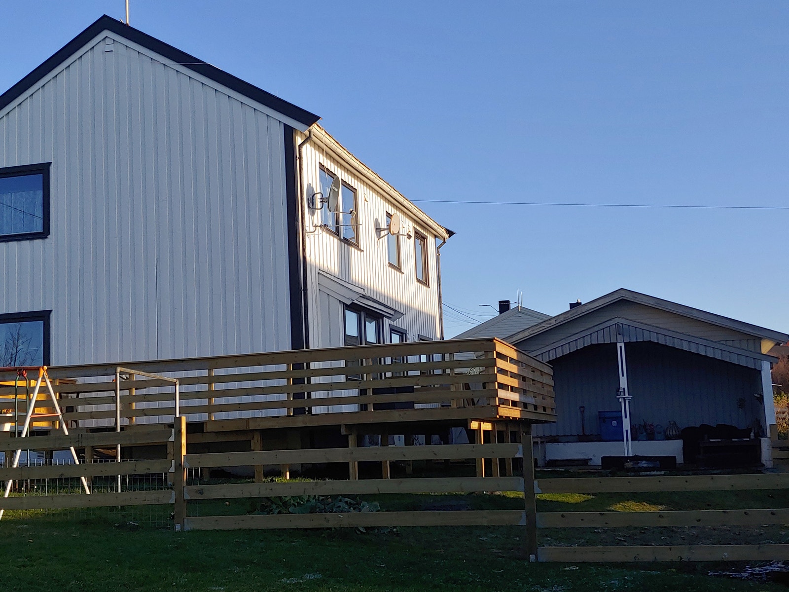 Veranda på ca 80 kvadratmeter- bygd 2021 Galleribilde