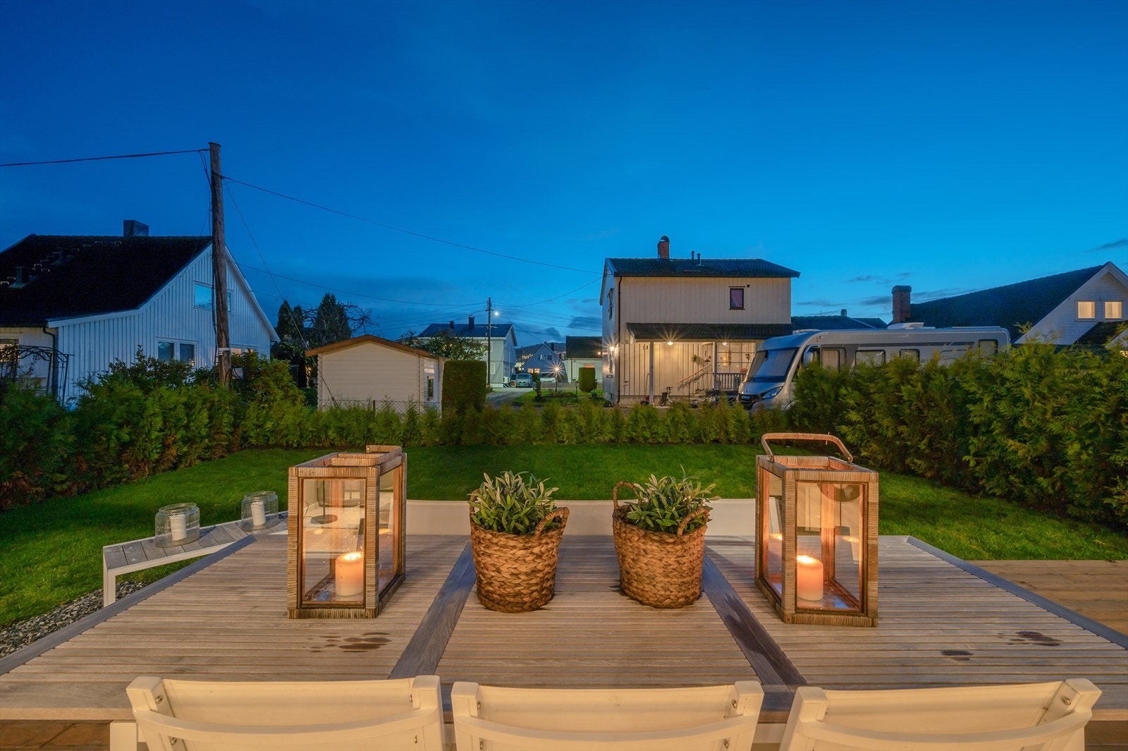 Detalj - Uteområde. Galleribilde